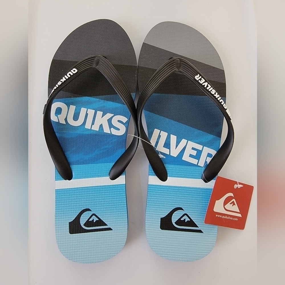 NWT Quicksilver Men's Flip Flops
